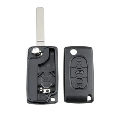 FITS PARA PEUGEOT DE CARGA CITROEN BERLINGO OR DISPATCH 3 BUTTON KEY F~55461  