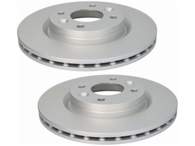 Тормозные диски перед renault twingo ii 1.1 1.5 07-14 i 1.1 96-07 фото №1