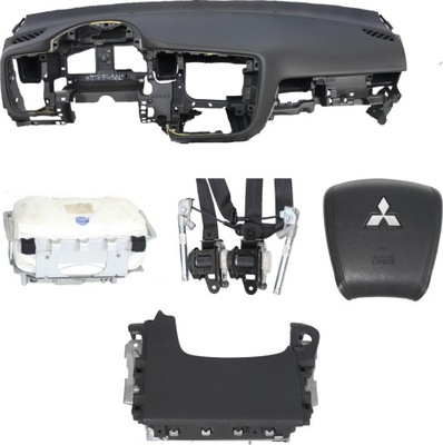 Приборная панель консоль подушка безопасности ремни mitsubishi outlander фото №1