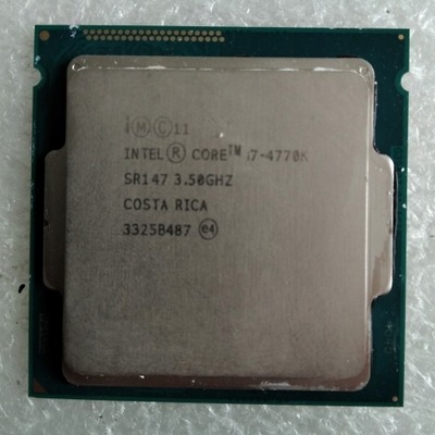 Intel Core I7 4770K 4x3,9 GHz!