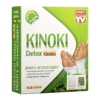 Aura Herbals Plastry oczyszczające Kinoki Detox Go