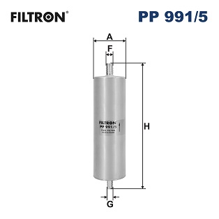 FILTRO COMBUSTIBLES FILTRON PP 991/5 PP9915  