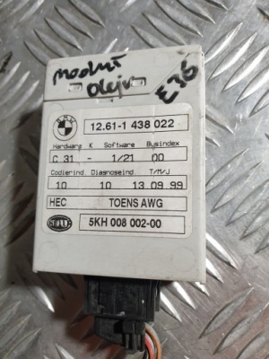 Модуль масла bmw e36 12611438022 фото №1