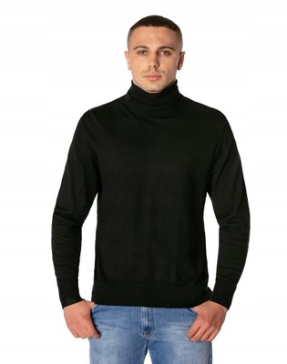 Elegancki Cienki Sweter Męski Golf S2S C111 r M