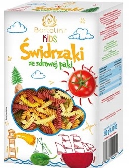 Makaron Kids Świdrzaki 250 gr ŚWIDEREK