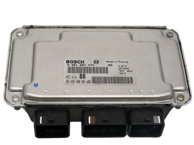 COMPUTADOR ECU PEUGEOT 307 1.6 9643840680 0261207474  