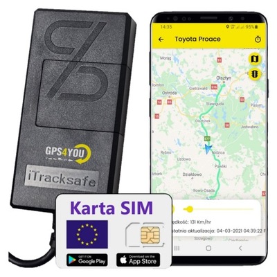 ЛОКАТОР GPS X2 SLEDZENIE FLOTA ЗАЩИТА POJAZDU БЕЗ ABONAMENTU фото