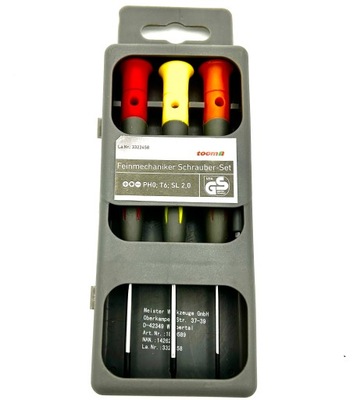 ZESTAW ŚRUBOKRĘTÓW PRECYZYJNYCH TOOM