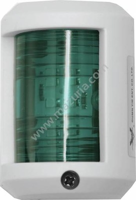 LAMPA BOCZNA ZIELONA LED