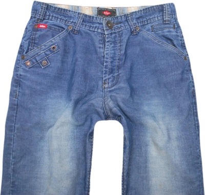 U Modne Spodnie Sztruks Lee Cooper 30R z USA!