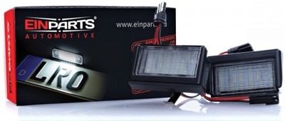 Підсвітка номерного знака реєстраційний ліхтарі led mercedes ml w164 2005-2011 фото №1