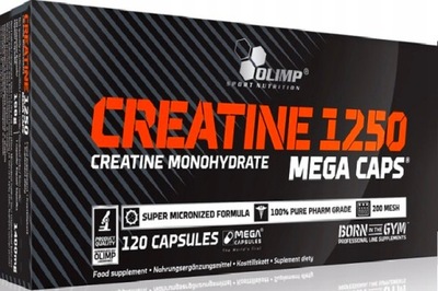 OLIMP KREATYNA CREATINE MONOHYDRAT 1250mg 120 KAPS