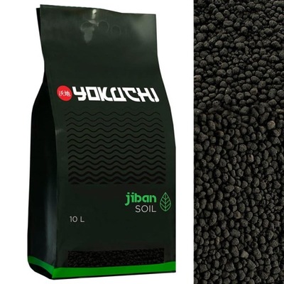 YOKUCHI Jiban Soil 10l Kompletne podłoże do akwarium, wytrzymałe, bez pyłu