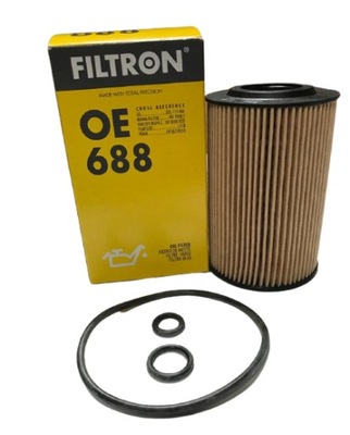 FILTRO ACEITES FILTRON OE688 AUDI SEAT SKODA VW 2,0TD  
