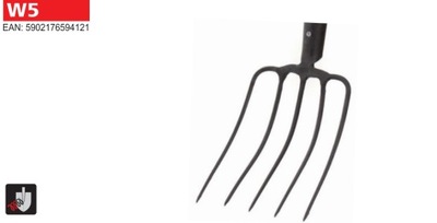 Widły 5-zębne - ERMET ECONOMY- W5