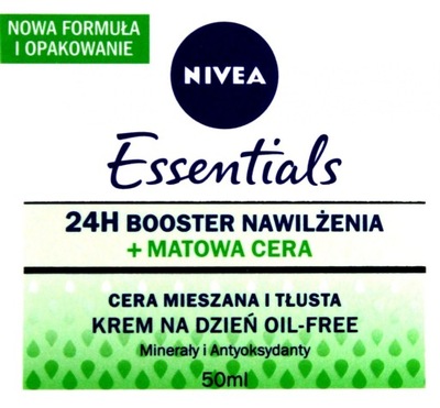 NIVEA KREM MATUJĄCO-NAWILŻAJĄCY DO CERY TŁUSTEJ I