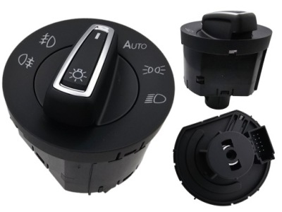 Выключатель переключатель света vw touran iii tiguan ii t-roc crafter авто фото №1