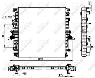 AUŠINTUVAS VANDENS NRF 53097 