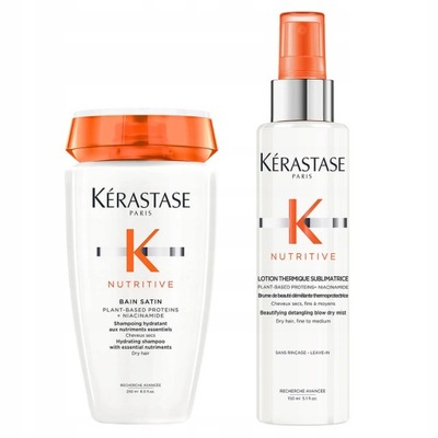 Kerastase Nutritive Bain zestaw szampon mgiełka