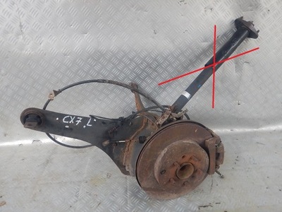 Mazda cx7 cx-7 2.2d lift ліва поворотний кулак задня важіль фото №1