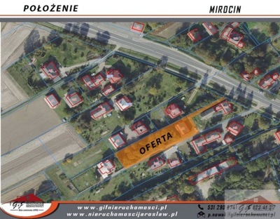 Działka, Mirocin, Przeworsk (gm.), 1900 m²