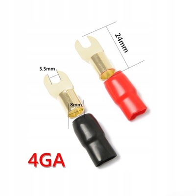 5 SPADE TERMINAL CALIPER KABLOWY SPADE CONNECTION  