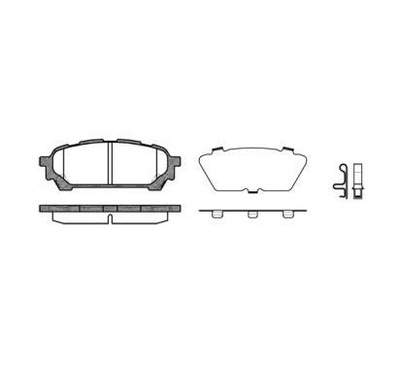 ROADHOUSE ZAPATAS DE FRENADO SUBARU FORESTER 03  