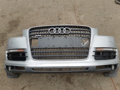 Audi q7 4l lx7w бампер передній решітка радіатора решітка радіатора перед фото №1