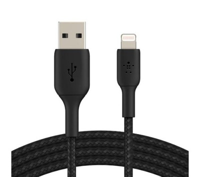 Kabel przewód Belkin USB - Lightning 3m Czarny