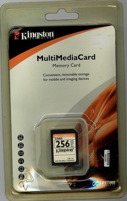 KARTA PAMIĘCI KINGSTON MMC 256MB