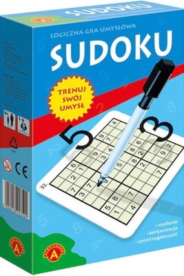 Alexander sudoku gra logiczna plansze zmazywalne