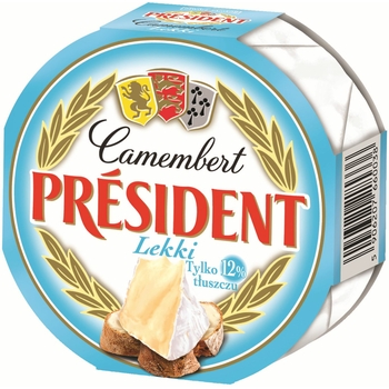 Camembert President Lekki 120g