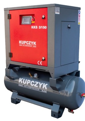 КОМПРЕСОР ГВИНТОВИЙ КОМПРЕСОР KUPCZYK KKS 3/150 2,2 KW 150 LIT 320 L/MIN 230V