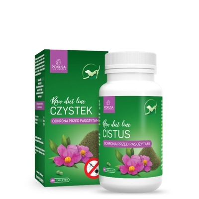 POKUSA RAWDIETLINE CISTUS / CZYSTEK 120 TABLETS