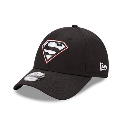 NEW ERA czarna czapka z daszkiem SUPERMAN