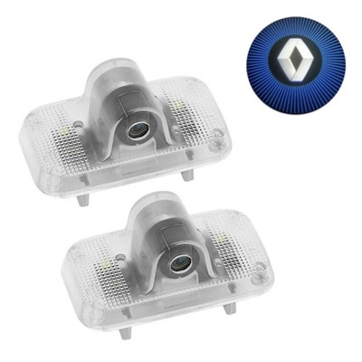 2 LUZ DIODO LUMINOSO LED POWITALNE RENAULT-BIALY  