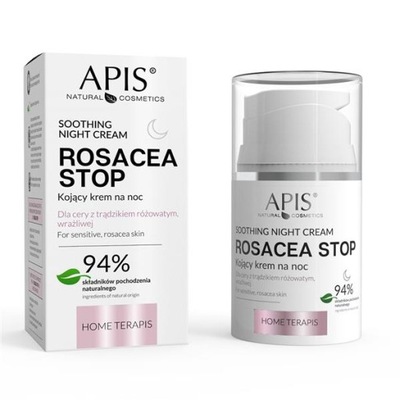 APIS ROSACEA-STOP HOME TERAPIS KREM KOJĄCY NA NOC TRĄDZIK RÓŻOWATY