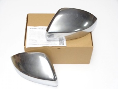 Оригінальні накладки хром na дзеркало range rover фото №1