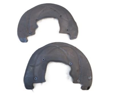 Audi q7 q8 4m защита диск тормозной правый перед 4m0615312a фото №1