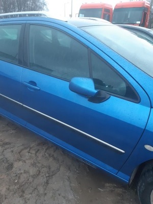Передні праве двері peugeot 407 2006r knnd фото №1