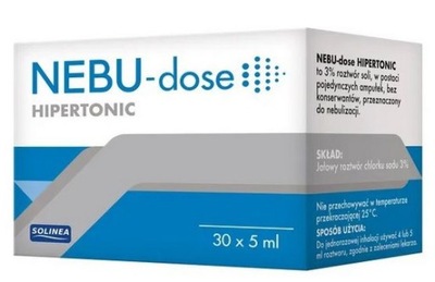 Nebu-Dose hipertonic sól fizjologiczna inhalacji