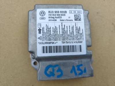 Модуль датчик подушек audi q3 8u 8u0959655b фото №1