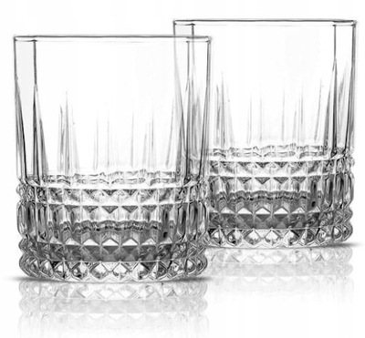 Luminarc Elysees szklanki do whiskey whisky 300ml