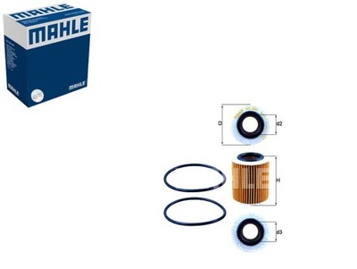 FILTRO ACEITES OPEL MAHLE  