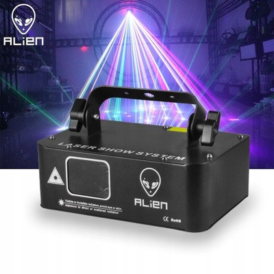 Laser kolorowy ALIEN 500mW RGB DMX