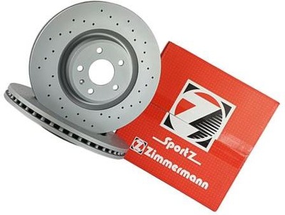 ZIMMERMANN ГАЛЬМІВНІ ДИСКИ ПЕРЕД VW GOLF V VI VII 288MM