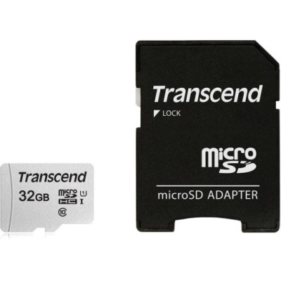 Karta microSDHC Transcend 32GB Class 10 UHS-I z adapterem