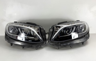 Mercedes s klasa w217 217 лампы передние левая правая full led полный eu фото №1