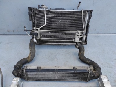 Mercedes w207 комплект радіатор вентилятор 350 cdi фото №1