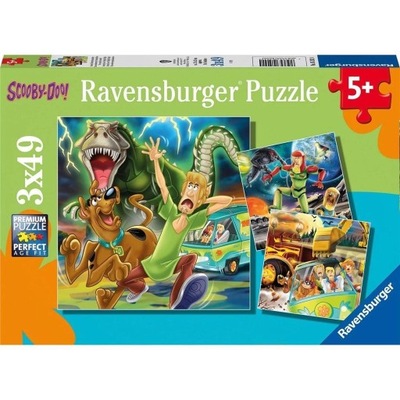 PUZZLE 3x49 EL - Scooby Doo RAVENSBURGER